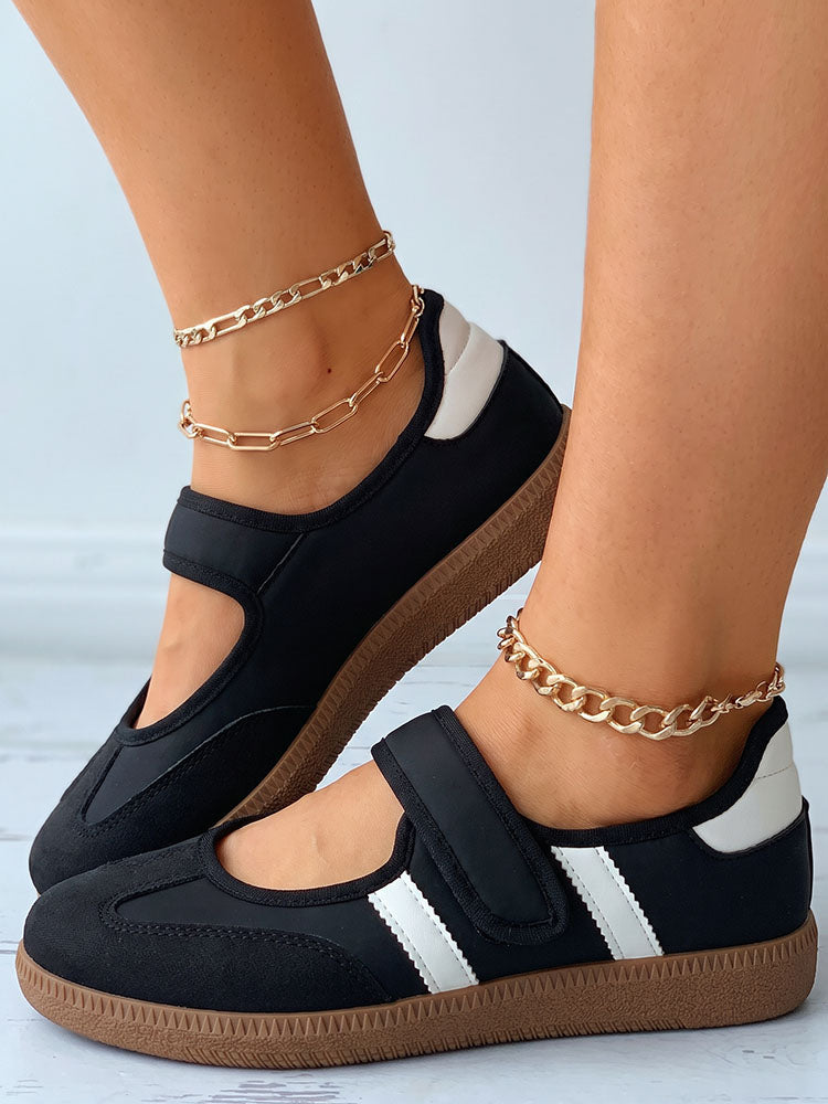 Retro Mary Jane Flats