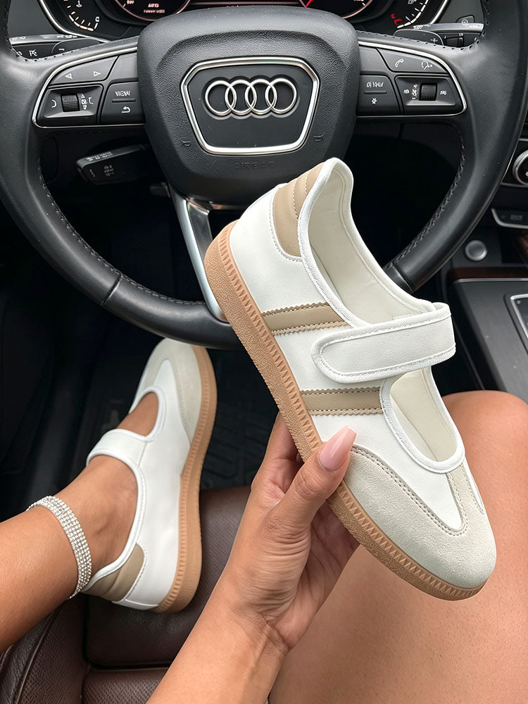 Retro Mary Jane Flats