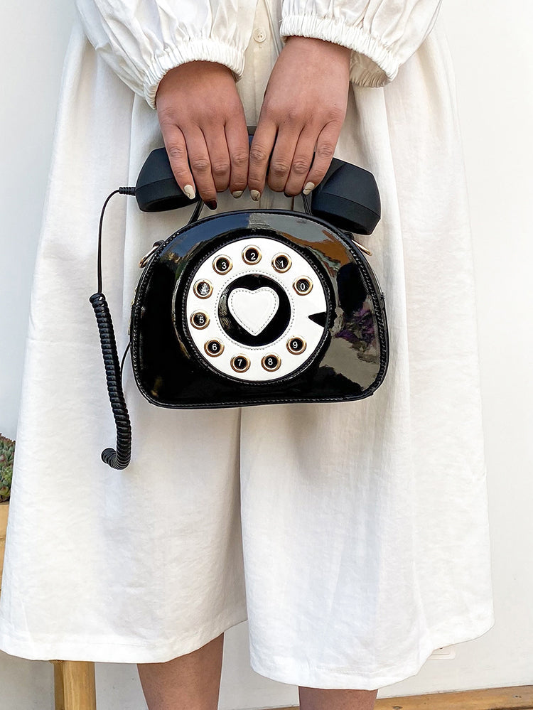 Telephone Design Satchel - Bold Muse Co