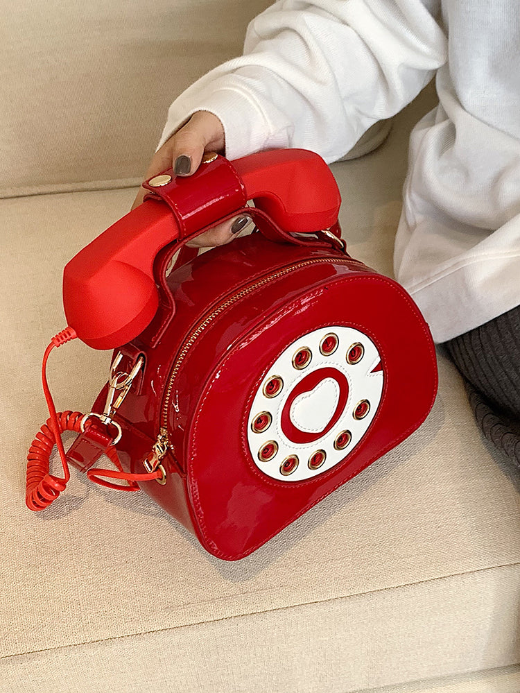 Telephone Design Satchel - Bold Muse Co