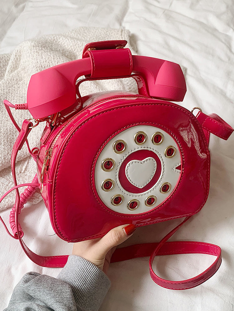 Telephone Design Satchel - Bold Muse Co