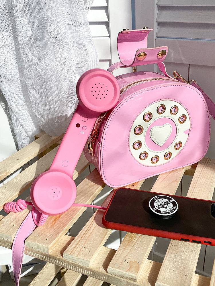 Telephone Design Satchel - Bold Muse Co
