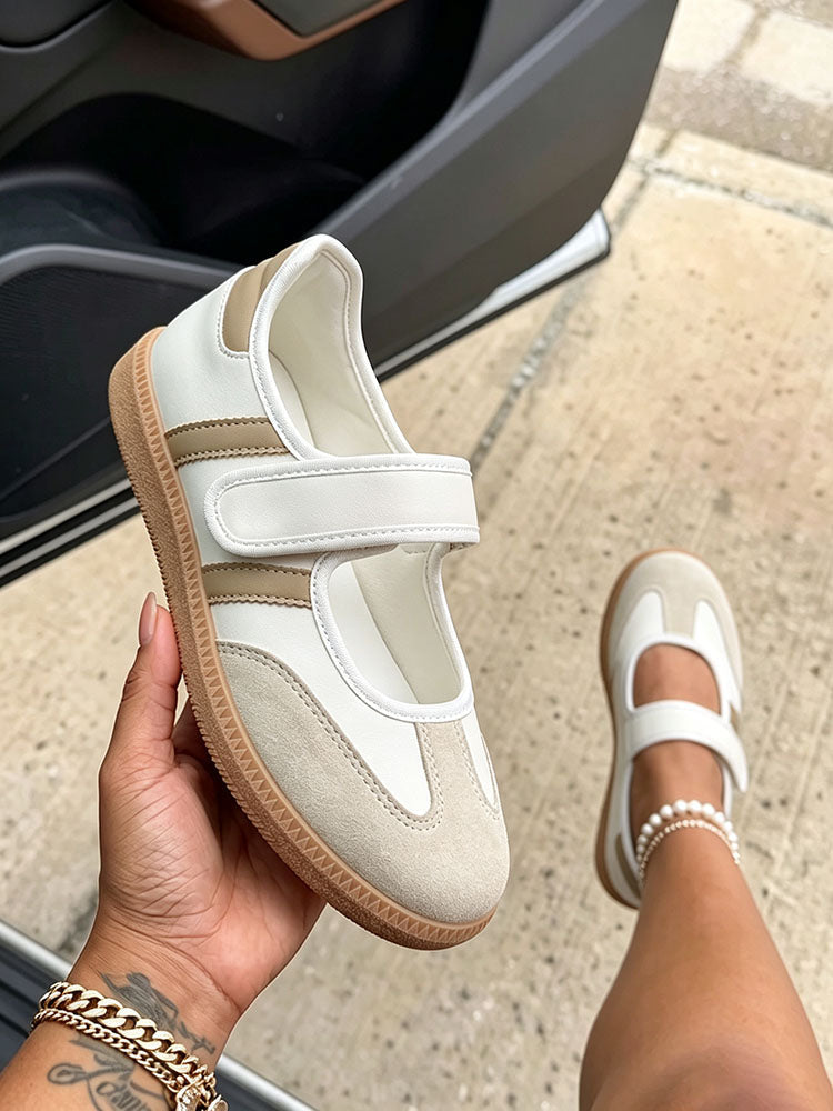 Retro Mary Jane Flats
