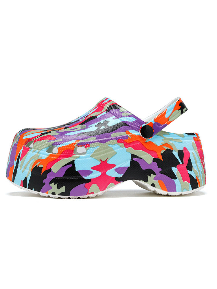 Casual Thick Sole Hole Sandals - Bold Muse Co