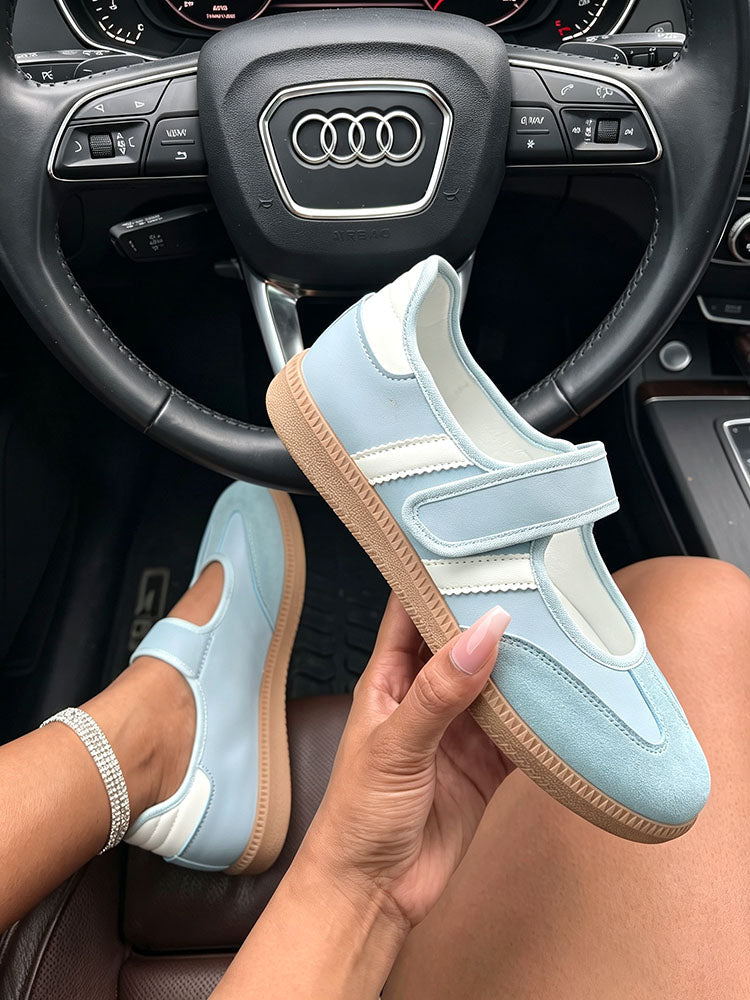 Retro Mary Jane Flats