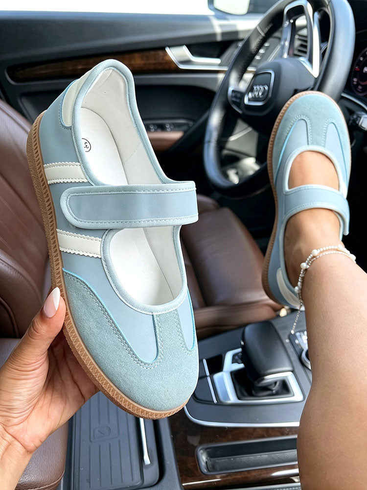 Retro Mary Jane Flats