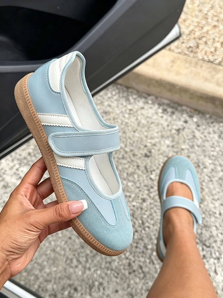 Retro Mary Jane Flats