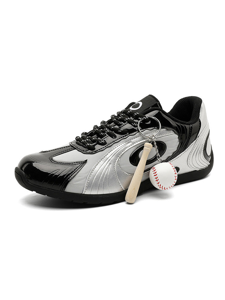 Athletic Contrast Charm Sneakers