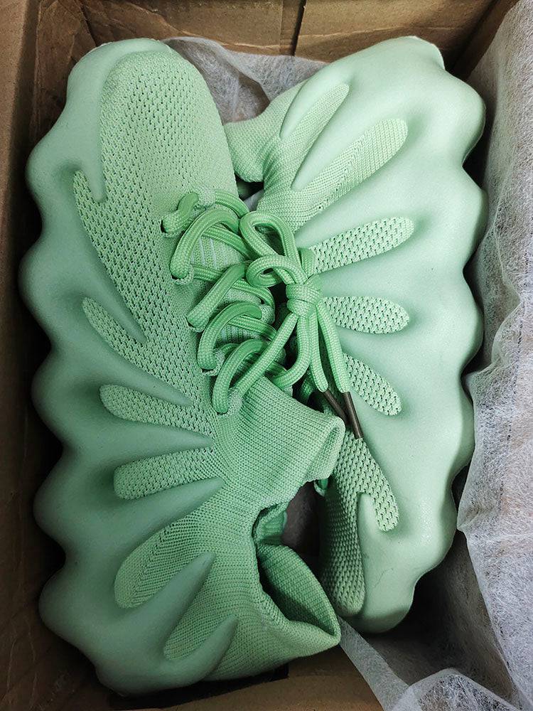 Lace-up Knit Breathable Sneakers - Bold Muse Co