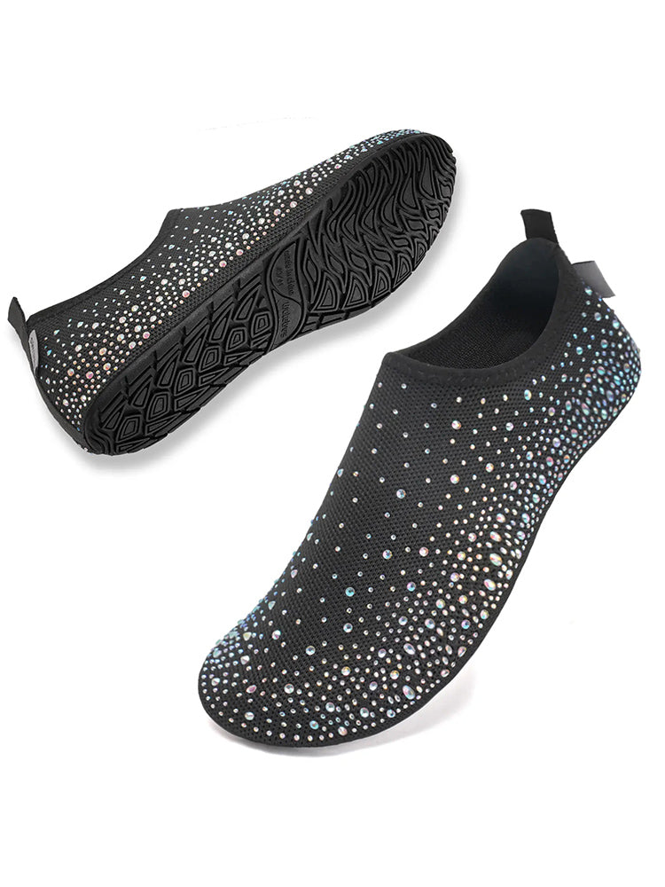 Rhinestone Barefoot Water Shoes