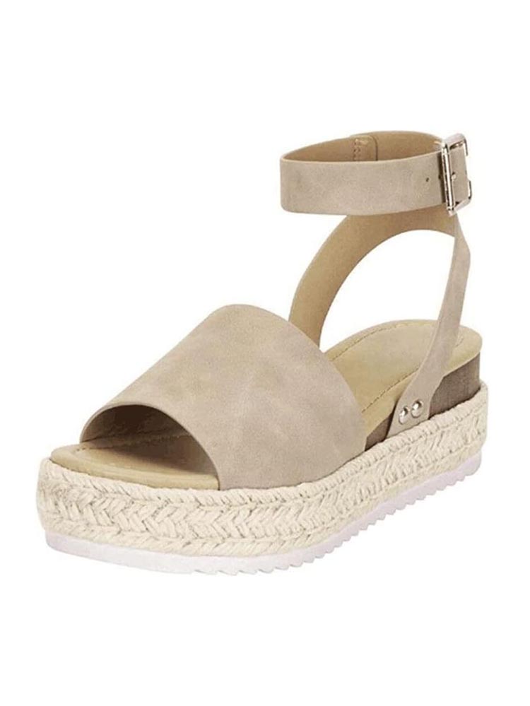 Platform Espadrille Sandals - Bold Muse Co