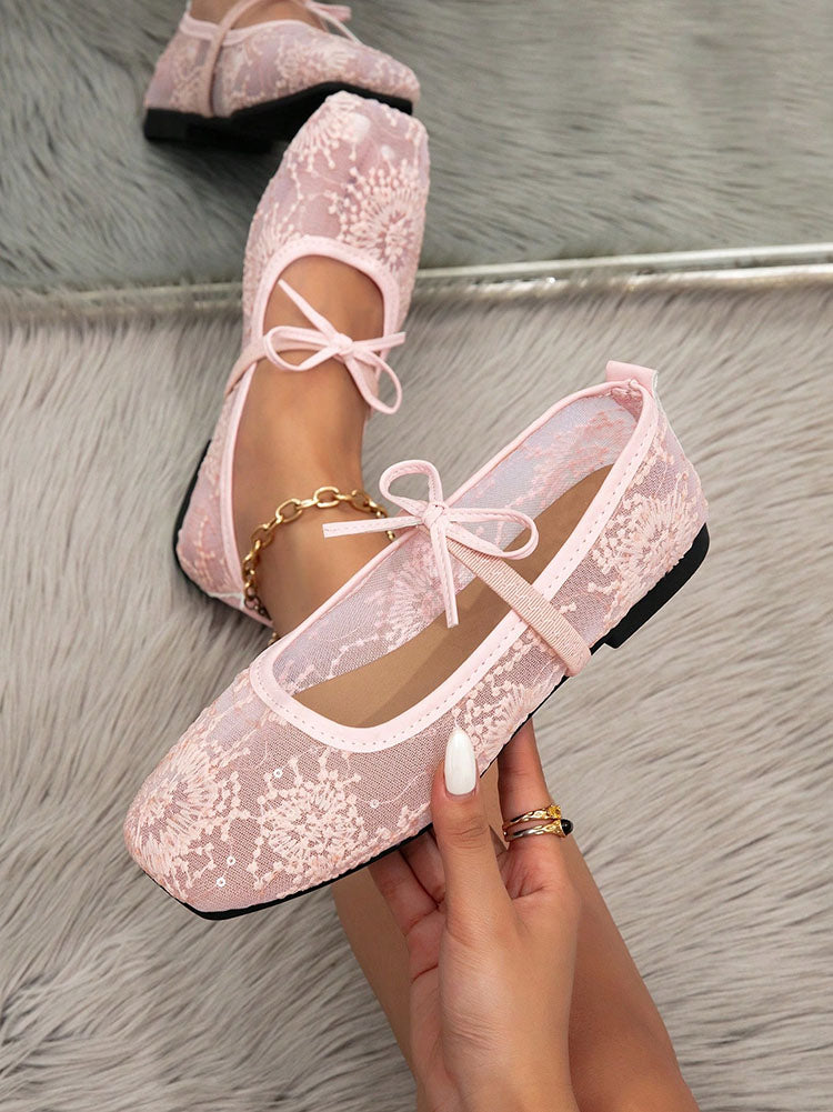Lace Ballet Flats