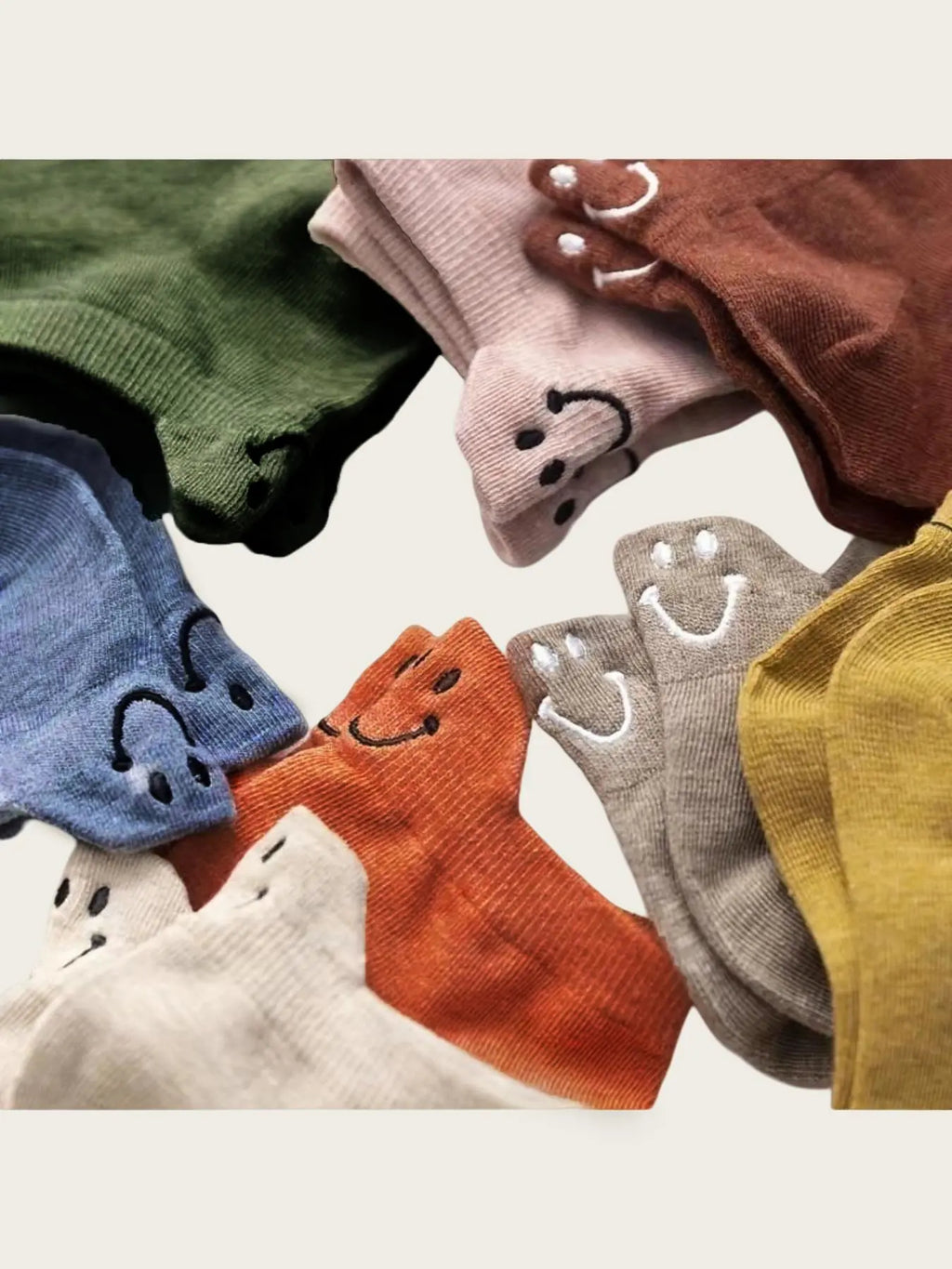 Smile Crew Socks