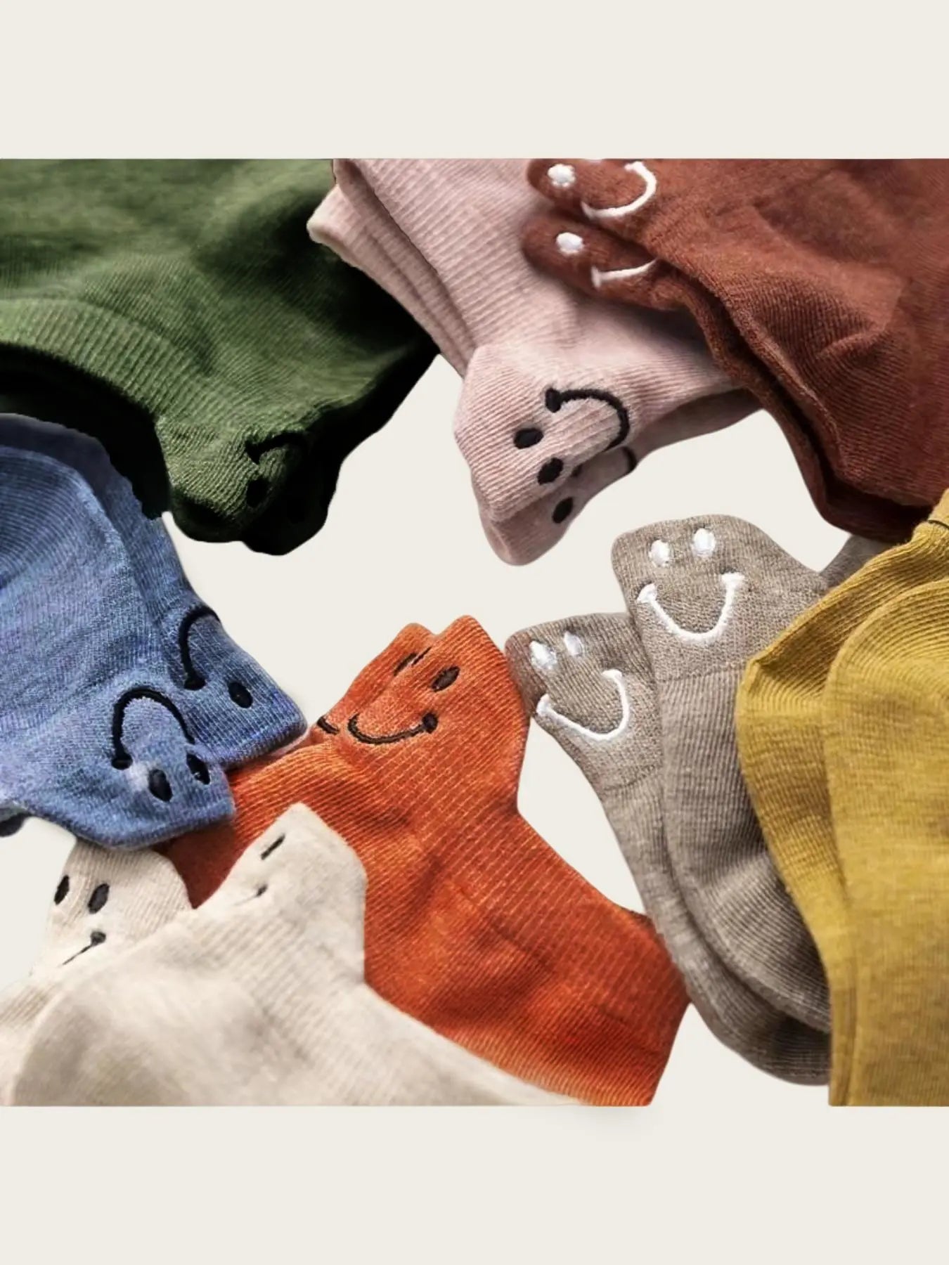 Smile Crew Socks