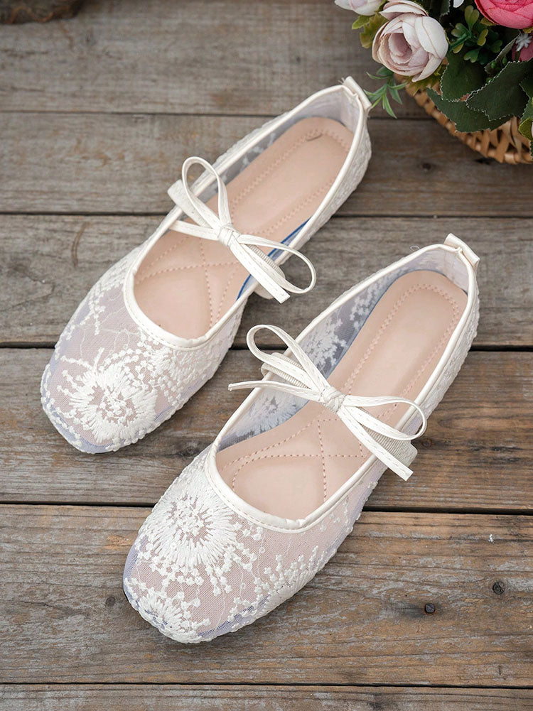 Lace Ballet Flats