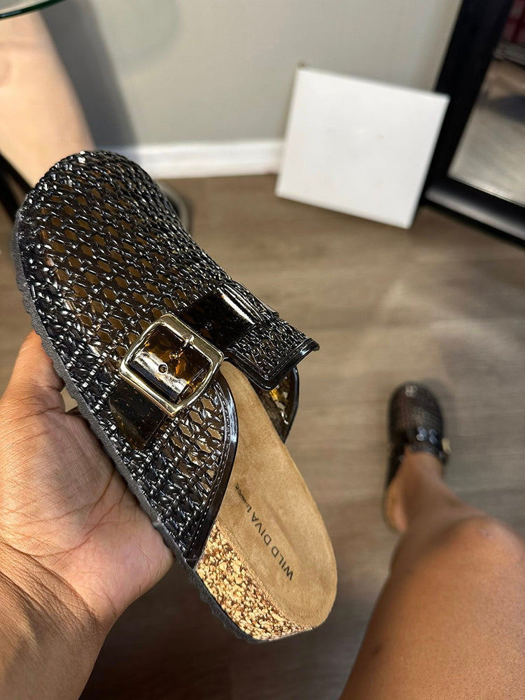 Cute Jelly Clog Slides