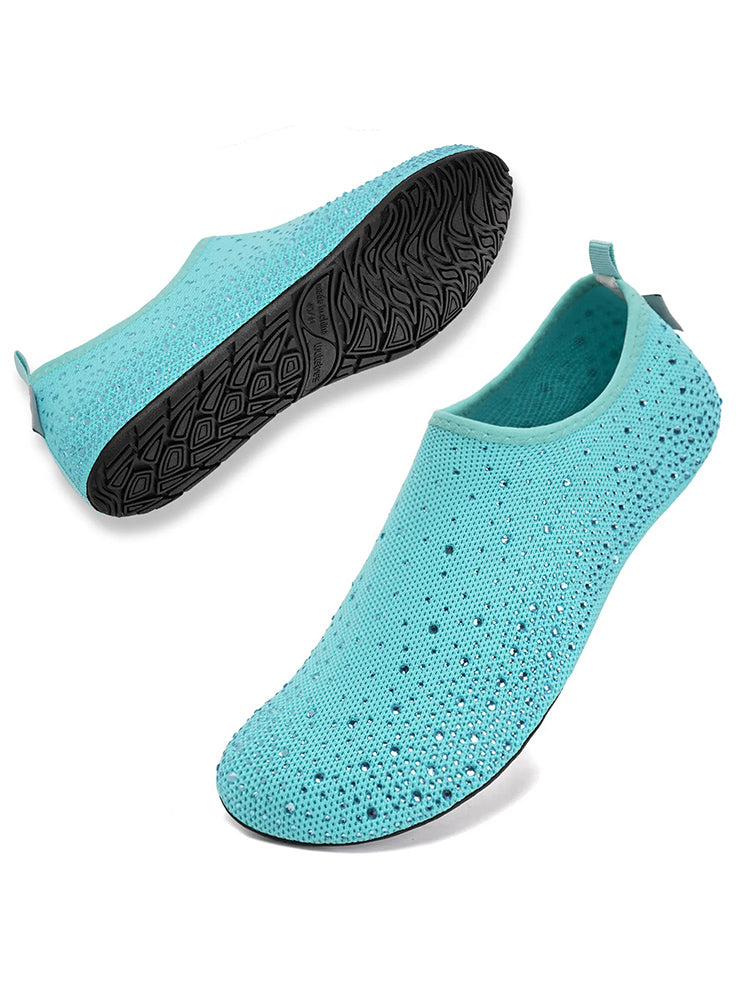 Rhinestone Barefoot Water Shoes