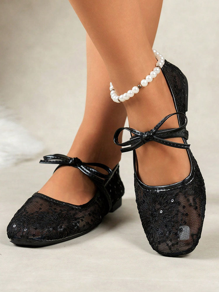 Lace Ballet Flats
