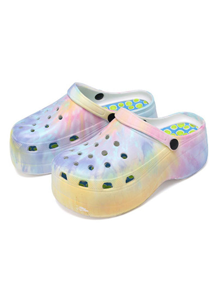 Casual Thick Sole Hole Sandals - Bold Muse Co