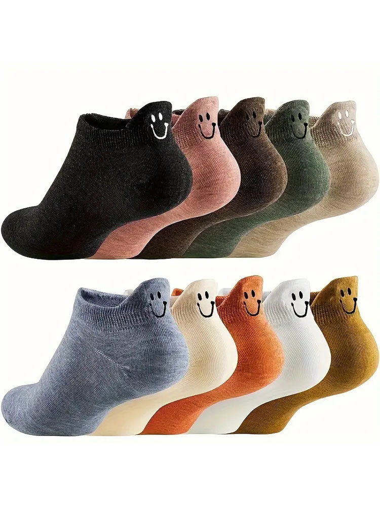 Smile Crew Socks