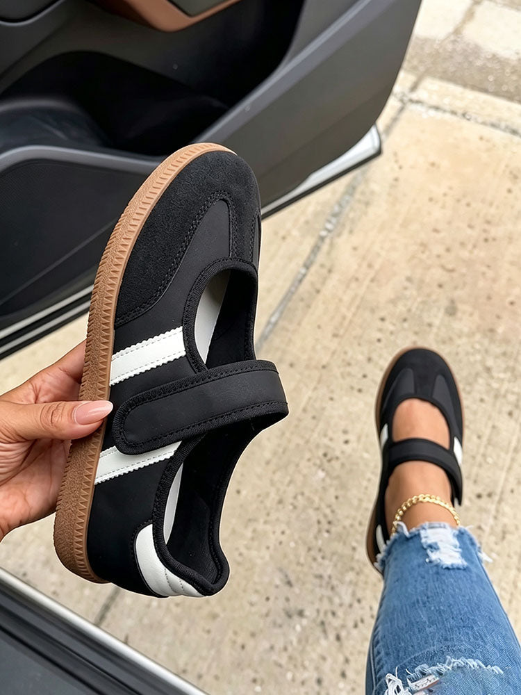 Retro Mary Jane Flats