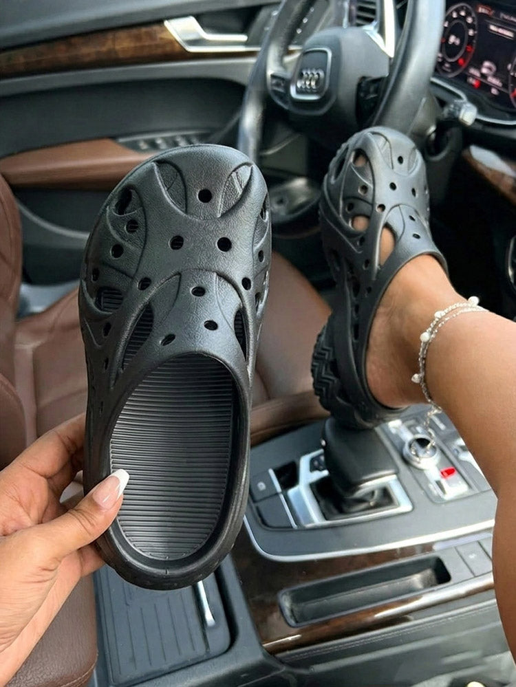 Platform Caged Clogs