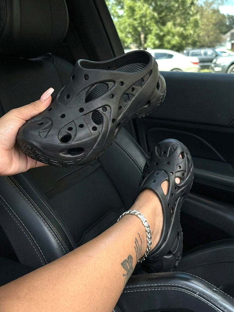 Platform Caged Clogs