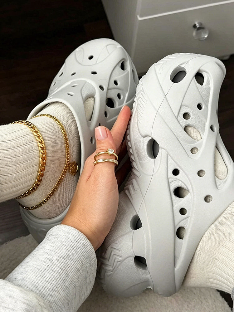 Platform Caged Clogs