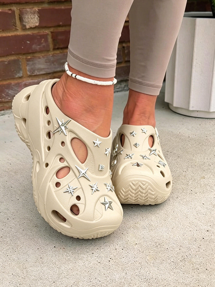 Platform Caged Clogs