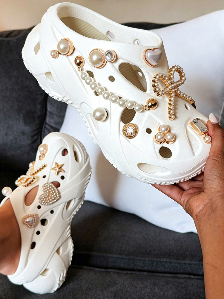 Platform Caged Clogs