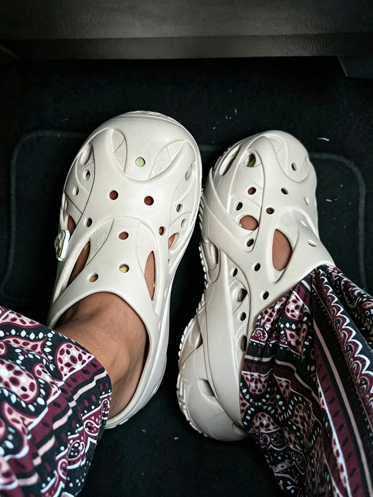 Platform Caged Clogs