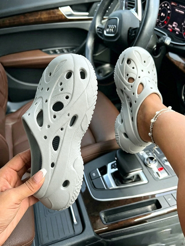 Platform Caged Clogs