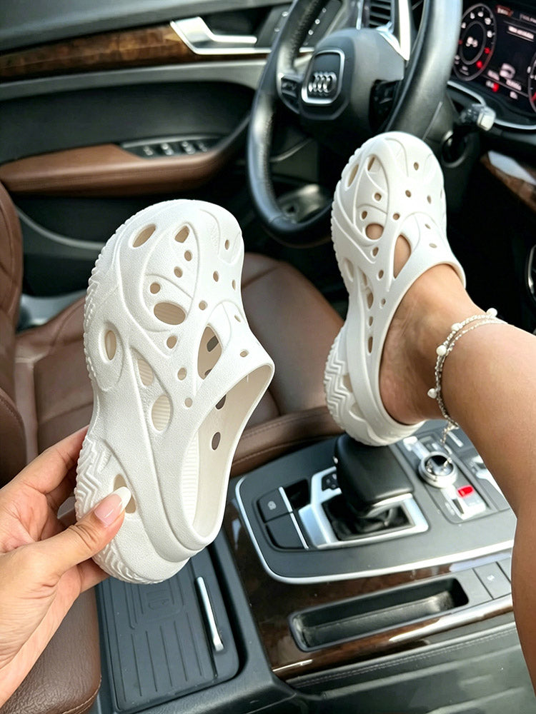Platform Caged Clogs