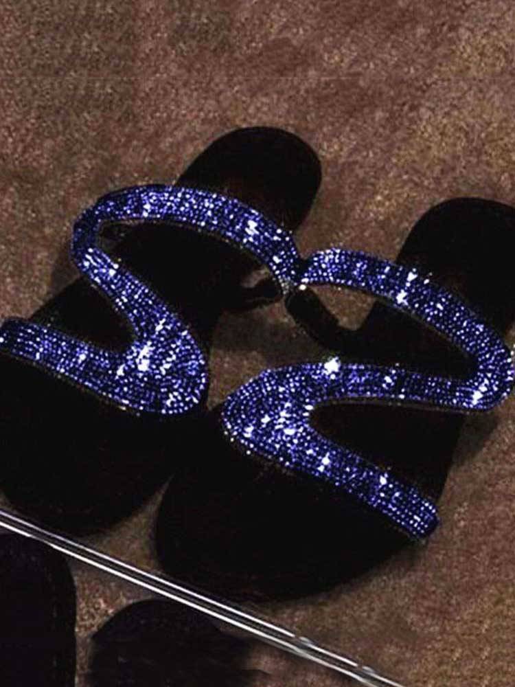 Sweet Hot Drill Sequined Slipper - Bold Muse Co