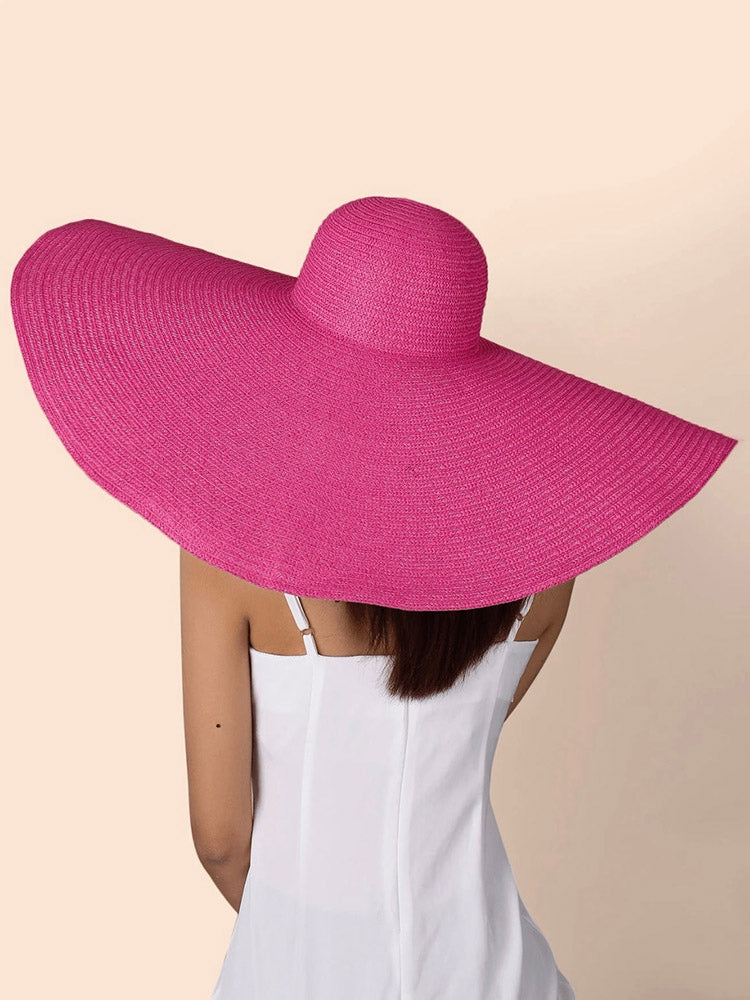 Beach Vibe Straw Bag & Hat - Bold Muse Co