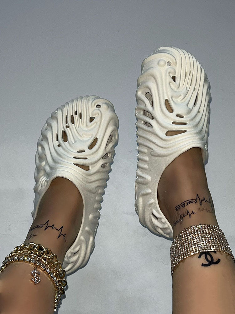 Hollow-Out EVA Slides - Bold Muse Co