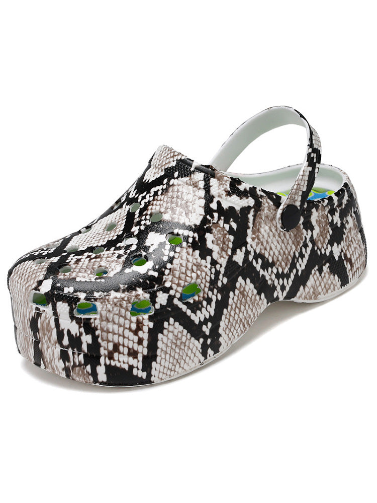 Casual Thick Sole Hole Sandals - Bold Muse Co