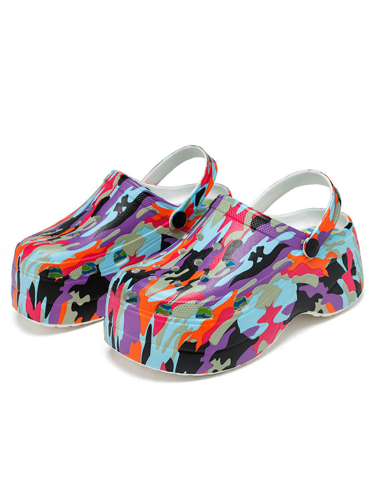 Casual Thick Sole Hole Sandals - Bold Muse Co