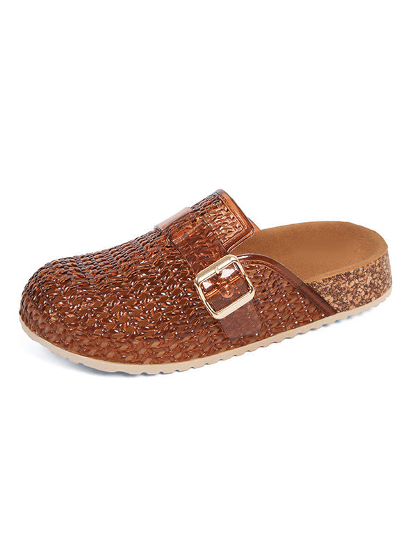 Cute Jelly Clog Slides