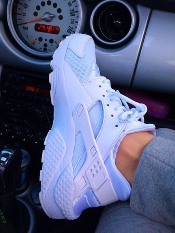 Breathable Lace-Up Sneakers - Bold Muse Co