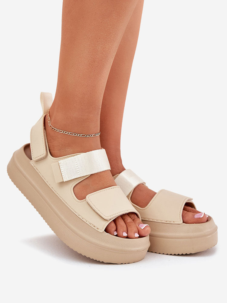 Easygoing Double Velcro Sandals