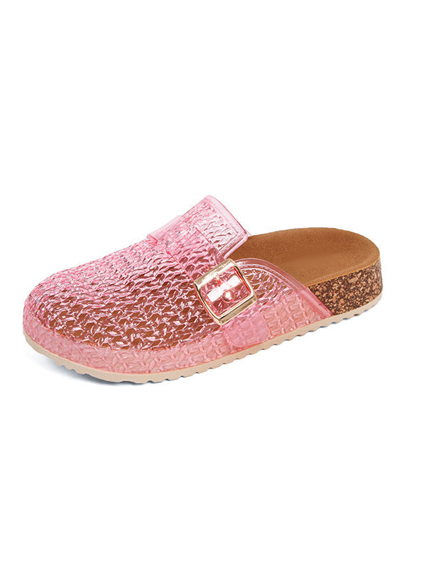 Cute Jelly Clog Slides