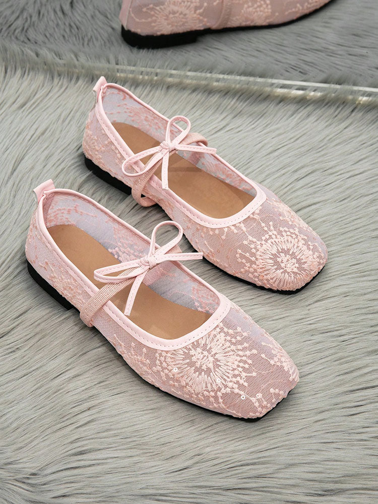 Lace Ballet Flats