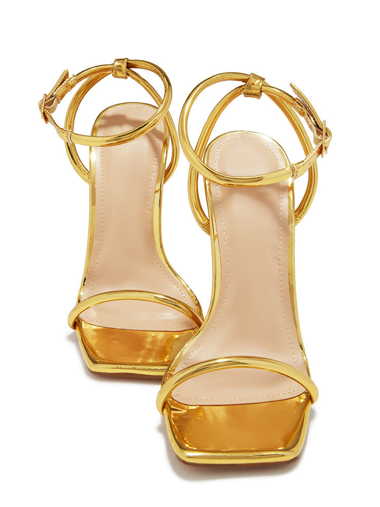 Unique Heel Sandals - Bold Muse Co