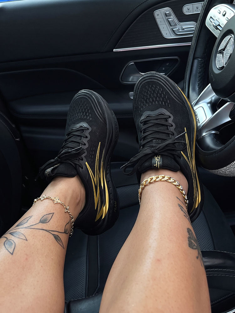 Gradient Thick Sole Athletic Sneakers