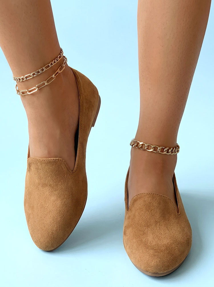 Essential Solid Flat Loafers