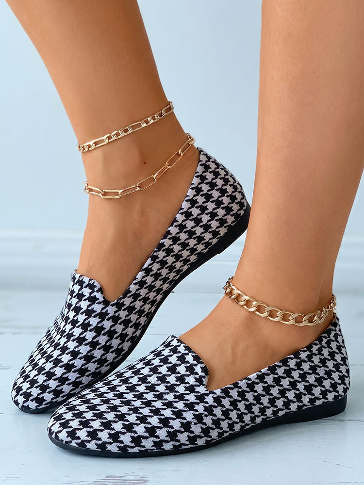 Essential Solid Flat Loafers