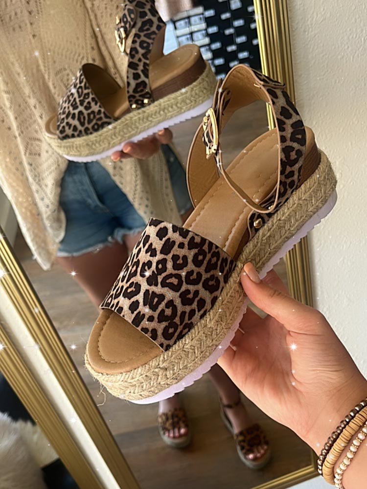 Platform Espadrille Sandals - Bold Muse Co