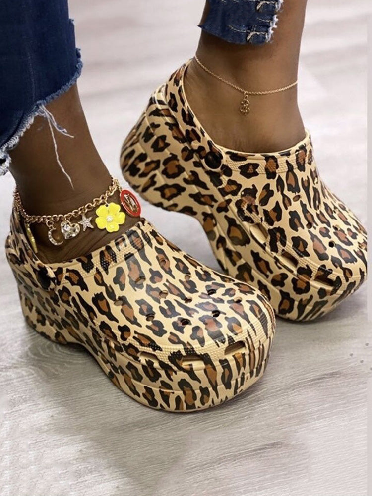 Casual Thick Sole Hole Sandals - Bold Muse Co